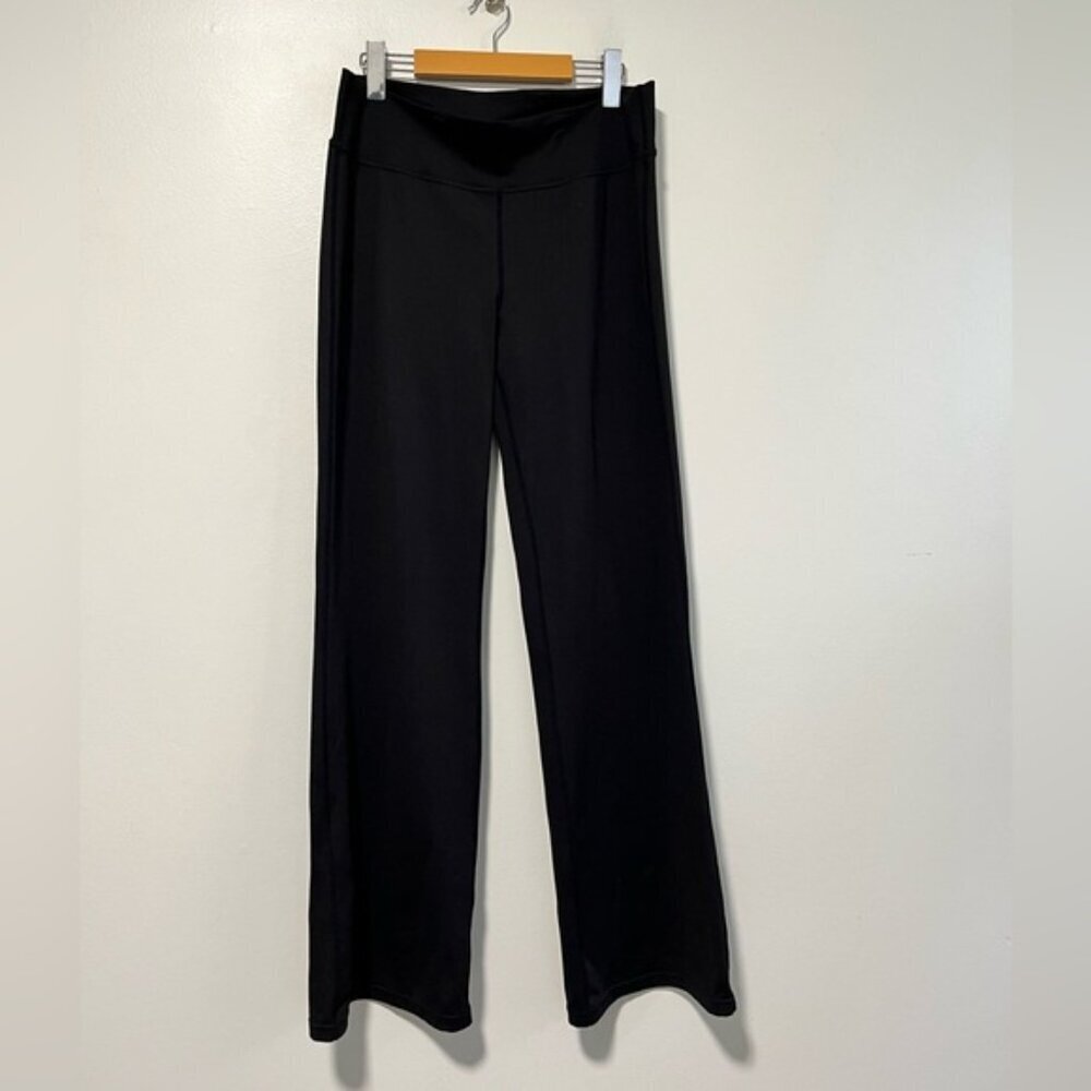 MEC Black Flared Stretch Pants Women’s L | Made in Canada - Picture 2 of 11